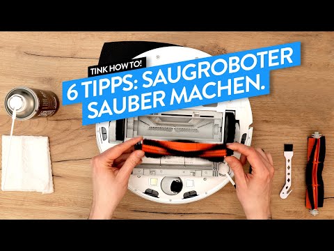 Saugroboter: 6 Tipps zur Wartung von Deinem Saugroboter (Sensoren, Filter, Bürsten) - tink How To!