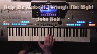 Help Me Make It Trough The Night - John Holt, Cover,  mit Titelbezogenem Style auf Tyros 4