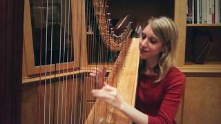 The Sound of Silence (Disturbed) harp cover ~ Tiffany Envid, Harpist