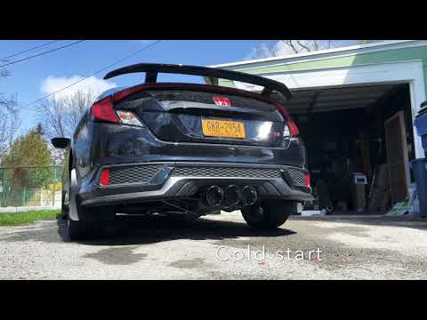 AWE Tuning Track Edition exhaust - 10th Gen Civic Si