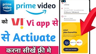 Download lagu how to activate prime video in vi postapid| vi postapid Ka Amazon prime kaise activate kare mp3