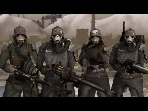 Death Korps of Krieg vs Legion of Khorne! - Men of War: Warhammer 40K Mod
