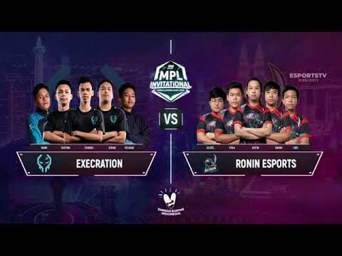Execration vs Ronin Esports GAME 3 MPL Invitational | Ronin vs EXE MPLI
