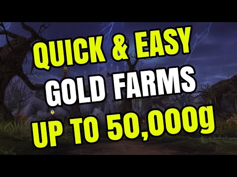 Quick & Easy Gold Farms That Only Take A Couple Minutes To Do | Lazy Farm Sundays