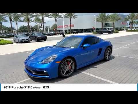 2018 Porsche 718 Cayman P279305
