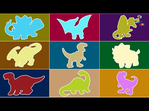 Make Learning Fun with Dinosaur Puzzle Games for Toddlers ! - YouTube