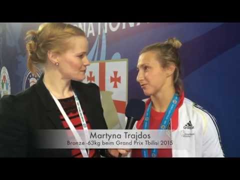 Grand Prix Tbilisi 2015: Interview mit Martyna Trajdos -63kg