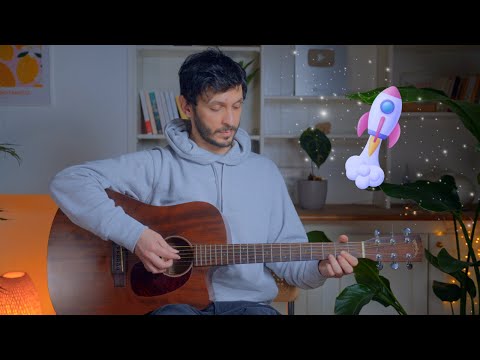 3 accords pour voyager dans l'espace - tuto guitare débutants