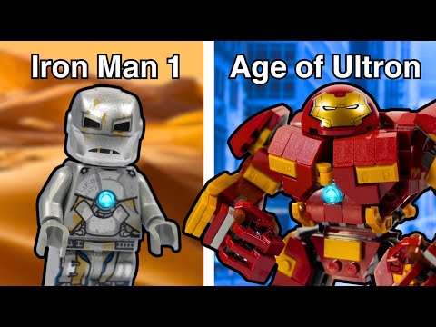 Ich habe jeden Iron Man-Film mit Lego nachgebaut