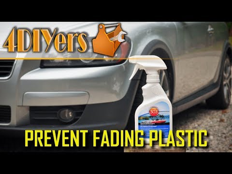 How to Condition and Protect Plastic or Rubber Trim using 303 Aerospace Protectant