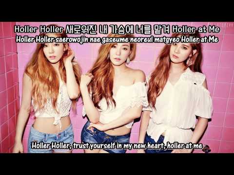 Girls' Generation-TTS (Taetiseo) - Holler + [English Subs/Romanization/Hangul]