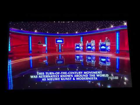Final Jeopardy, PROFESSOR’S TOURNAMENT Day 1 - “Aesthetic Movements” (12/6/21)