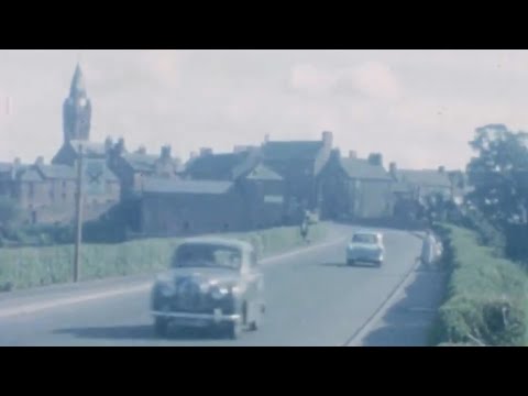 Annan 1965 - High Street, River and Herding Sheep 🐑