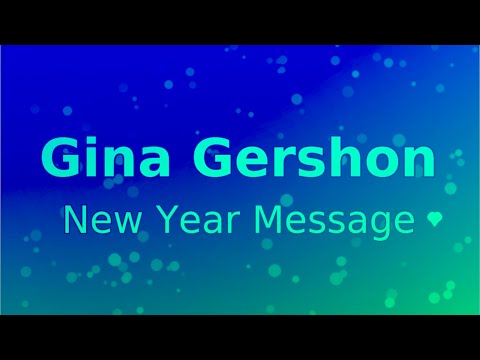 Gina Gershon Wishes Me a Romantic & Intimate 2025 💋 | Cameo Message