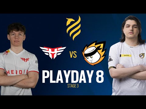 Heroic VS MnM Gaming // Rainbow Six European League 2022 - Stage 3 - Playday #8