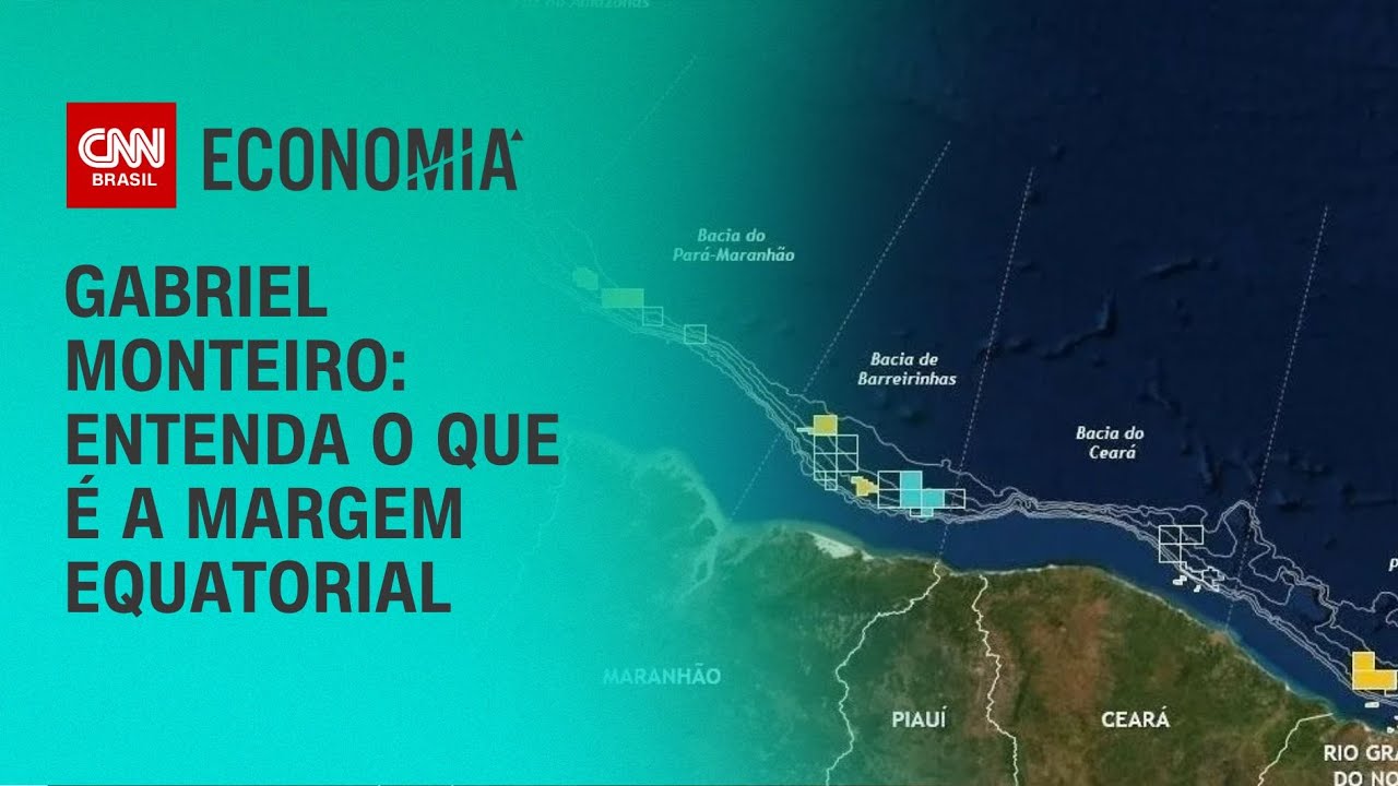 Gabriel Monteiro: Entenda o que é a margem equatorial | CNN NOVO DIA