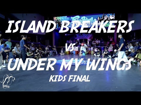 ISLAND BREAKERS vs UNDER MY WINGS | Kids 2v2 Final | Freestyle Session 24 | #SXSTV