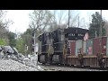 NS 23G Intermodal By Telford AC44 Dash 9 Head SD70ACe Mid Train 4 4 20