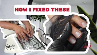 Full Nail Transformation | Russian Manicure + Rebalancing Nail Structure