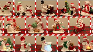 Hallmark Singing Snowman Compilation (2003-2025)
