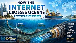 How the Internet Travels Under the Ocean | Submarine Cables Explained
