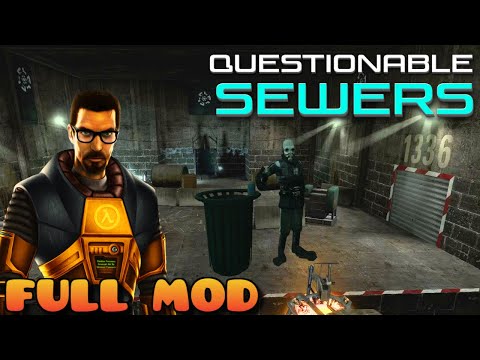 HALF LIFE 2 QUESTIONABLE SEWERS | Full Mod Walkthrough | No Commentary