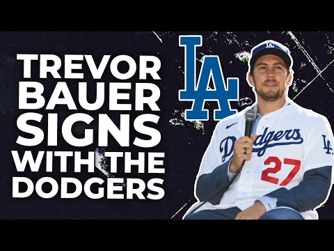 Trevor Bauer Vlogs Dodgers Signing Day!! | First Star...