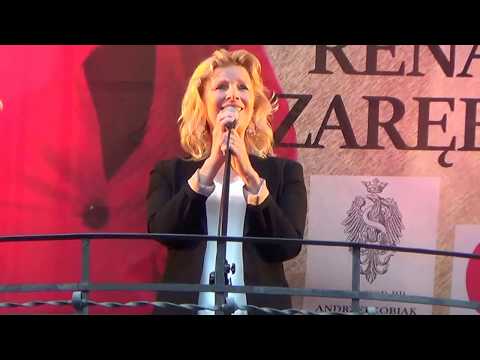 Koncert "Dylematy Renaty" z balkonu Święcickiego - Renata Zarębska (02.07.2017)