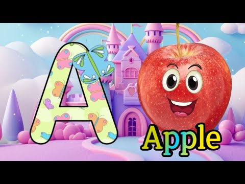 ABC phonic song - Toddler Learning Video Songs, A for Apple, Nursery Rhymes, Alphabet Song