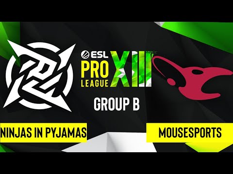 CS:GO - Ninjas In Pyjamas vs. mousesports [Mirage] Map 3 - ESL Pro League Season 13 - Group B