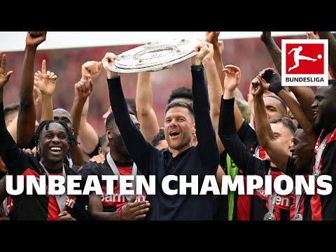 Bayer Leverkusen  CHAMPIONS 2023 / 2024  - Deutsch...