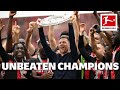 Bayer Leverkusen Lift the Trophy!