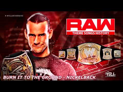 WWE RAW 2009-2012 Theme Song - "Burn It To The Ground" by Nickelback