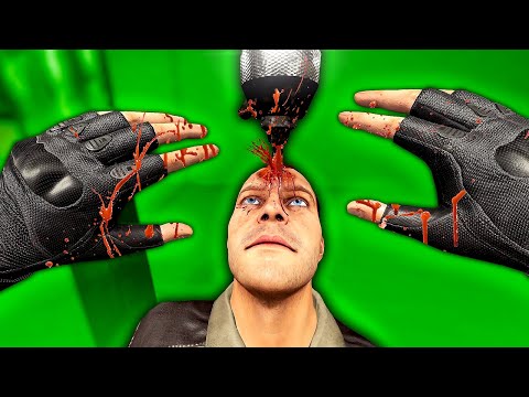 Using a DRILL on a Ragdolls Head - Hard Bullet VR Gameplay