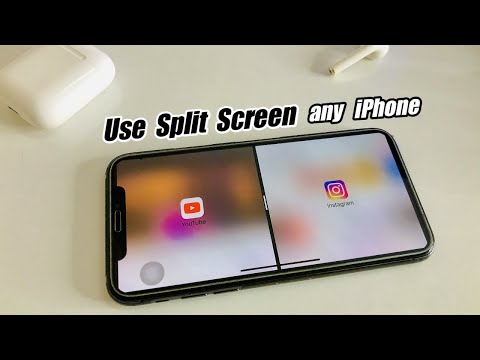 YouTube video about: How to do split screen on iphone 12?