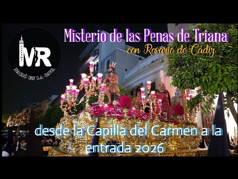 El misterio de las Penas de la Estrella desde la Capilla del Carmen a la entrada 2026 
