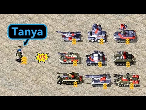 Can Tanya kill Elite Tanks? - Red Alert 2