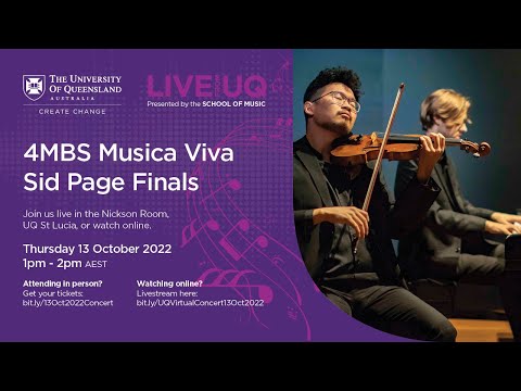 Thumbnail for 4MBS Musica Viva Sid Page finals by Sid Page