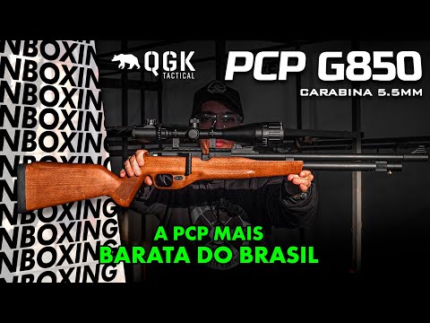 Carabina PCP G850 QGK A Nova Vista Mais Barata Do Brasil #UNBOXING