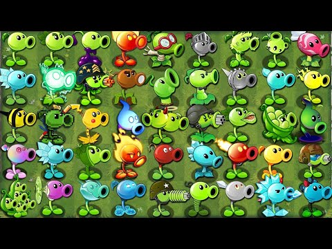 PvZ 2 Challenge - All PEASHOOTER Vs Team Sportzball Zombie - Who 's Best PEA Plants?