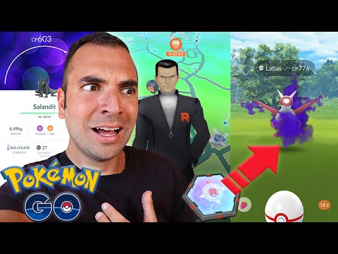 COME TROVARE GIOVANNI E CATTURARE LATIAS OMBRA! - Pokémon GO