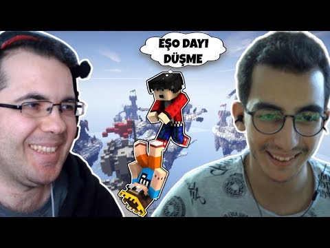 BEN DÜŞMEDİM YOL KAYGAN (ÇİFT FACECAM) | Minecraft Egg Wars