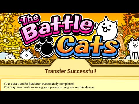 YouTube video about: How to data transfer battle cats?
