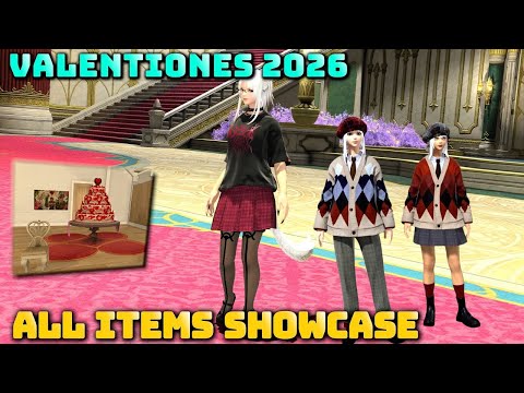 FFXIV: Valentiones Day 2026 - All Items Showcase
