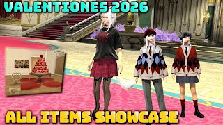 FFXIV: Valentiones Day 2026 - All Items Showcase