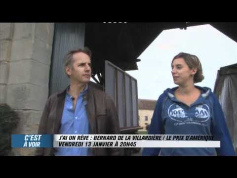 EXTRAIT - J'ai un rêve, avec Bernard De La Villardière et les coulisses du Prix d'Amérique