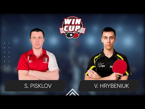 18:00 Serhii Pisklov  - Volodymyr Hrybeniuk West 3 WIN CUP 20.12.2023 | TABLE TENNIS WINCUP