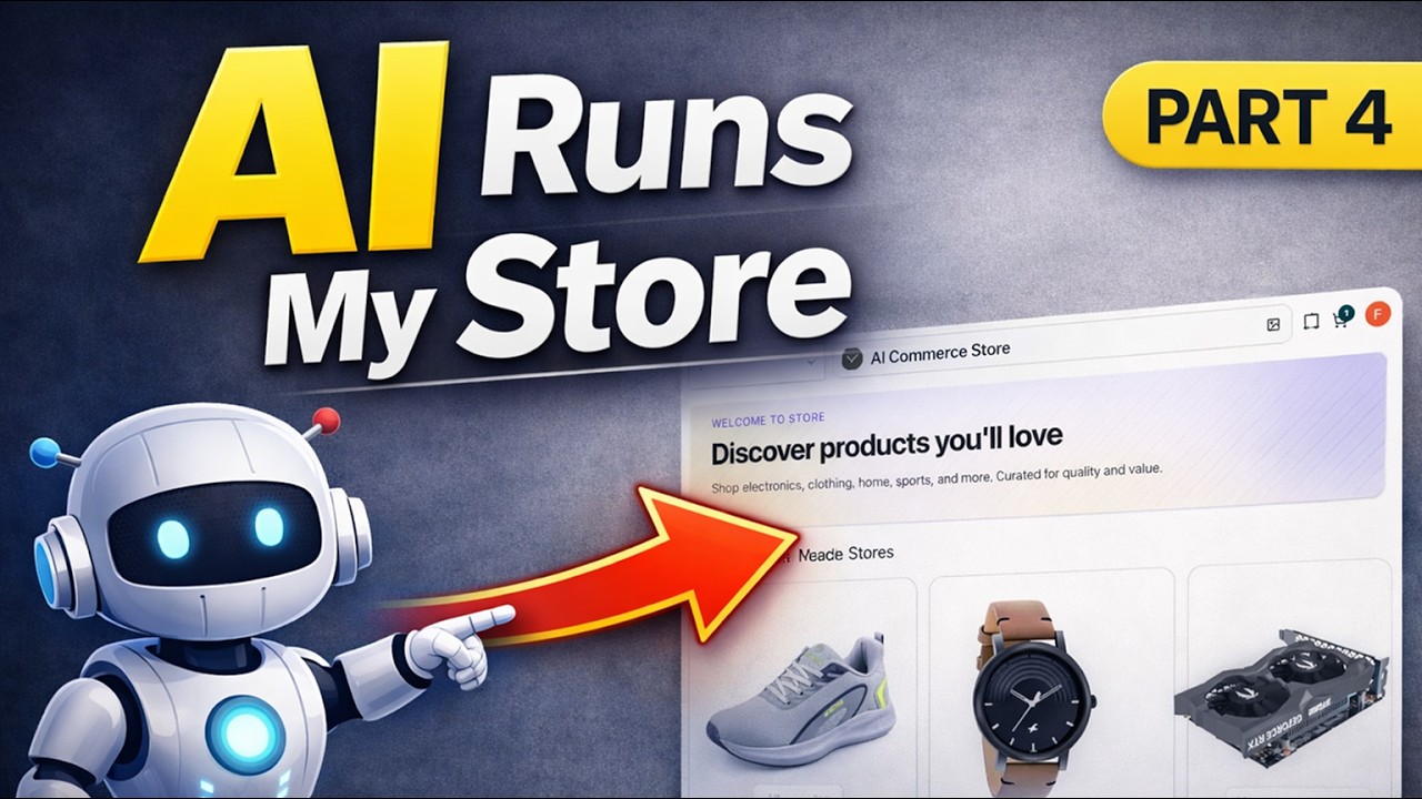 Build an AI Agent Powered E-Commerce App (Next.js + Node.js) | Part 4 - Store Dashboard