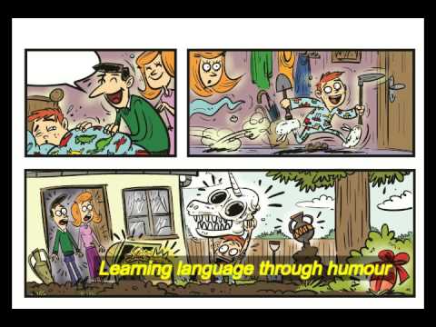 Deutsch mit Comics - english version