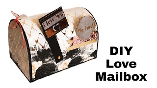 DIY Love Mailbox Tutorial | How to Make | Valentine's Day Gift Ideas